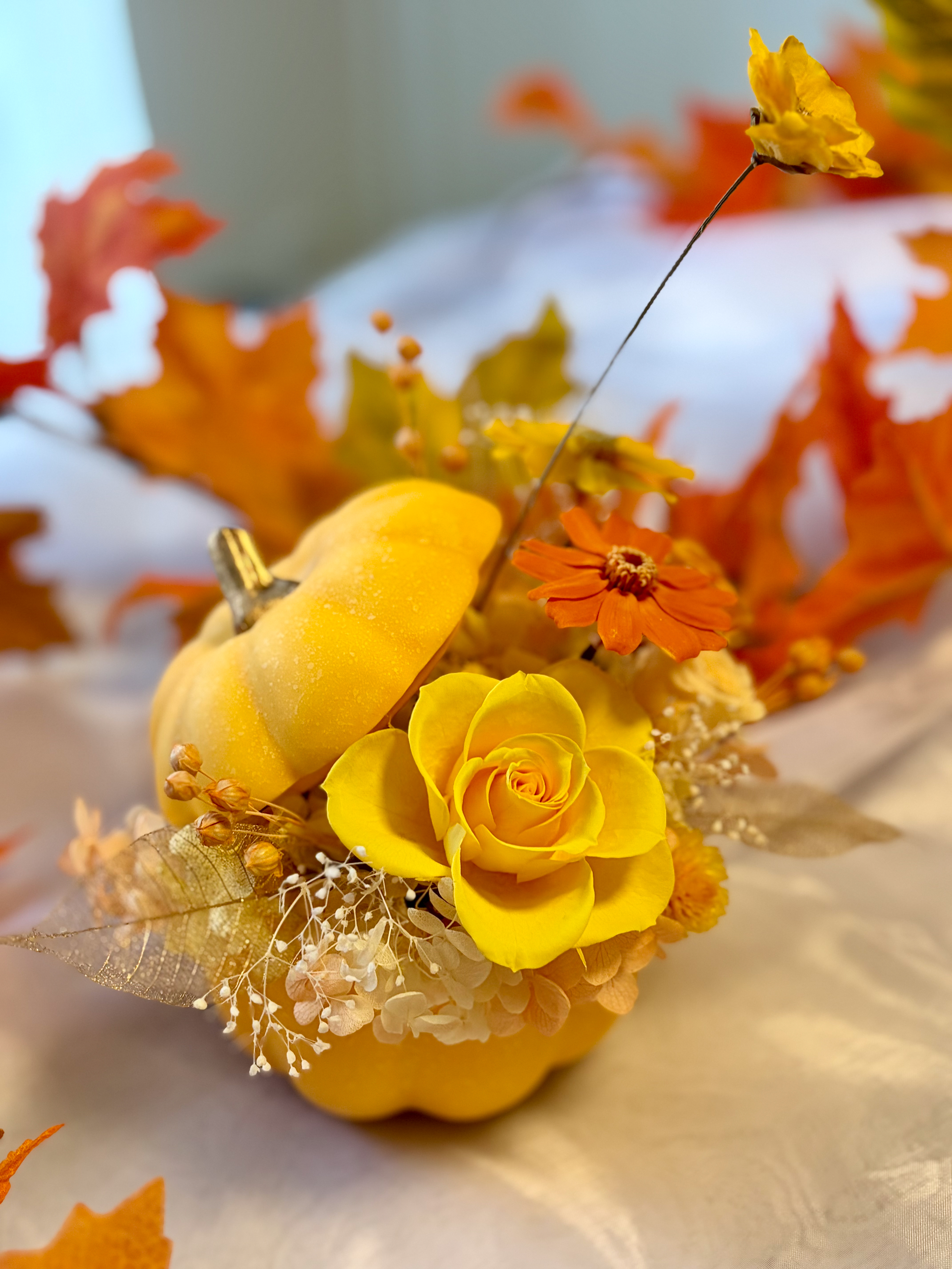 Pumpkin Floral Diffuser Workshop